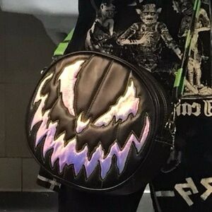 Love Pain and Stitches - 2 sided Pumpkin Kult Purse